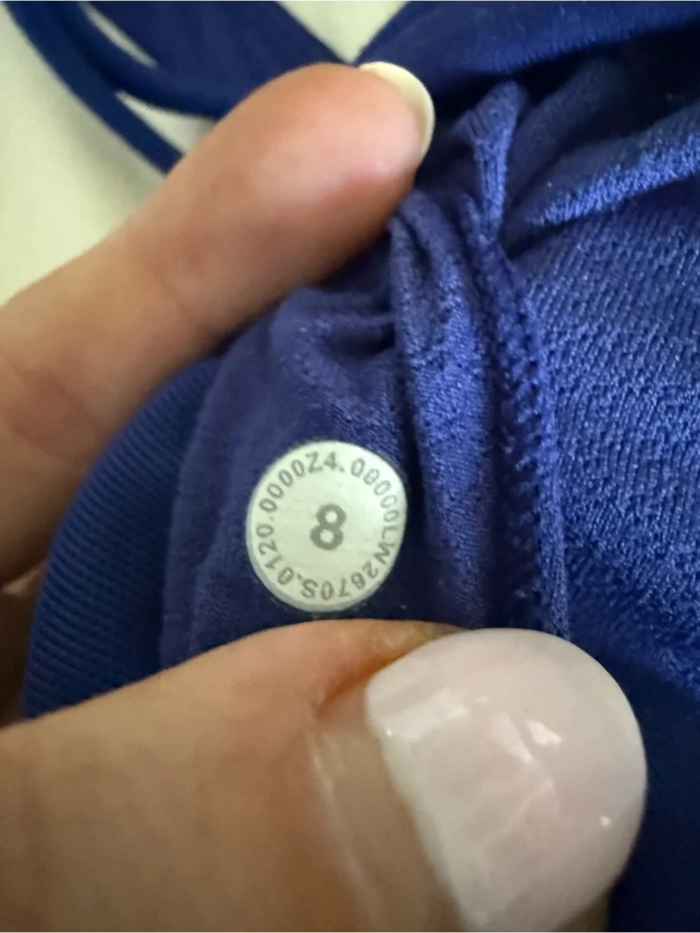 Lululemon Blue Strappy-Back Free To Be Bra
